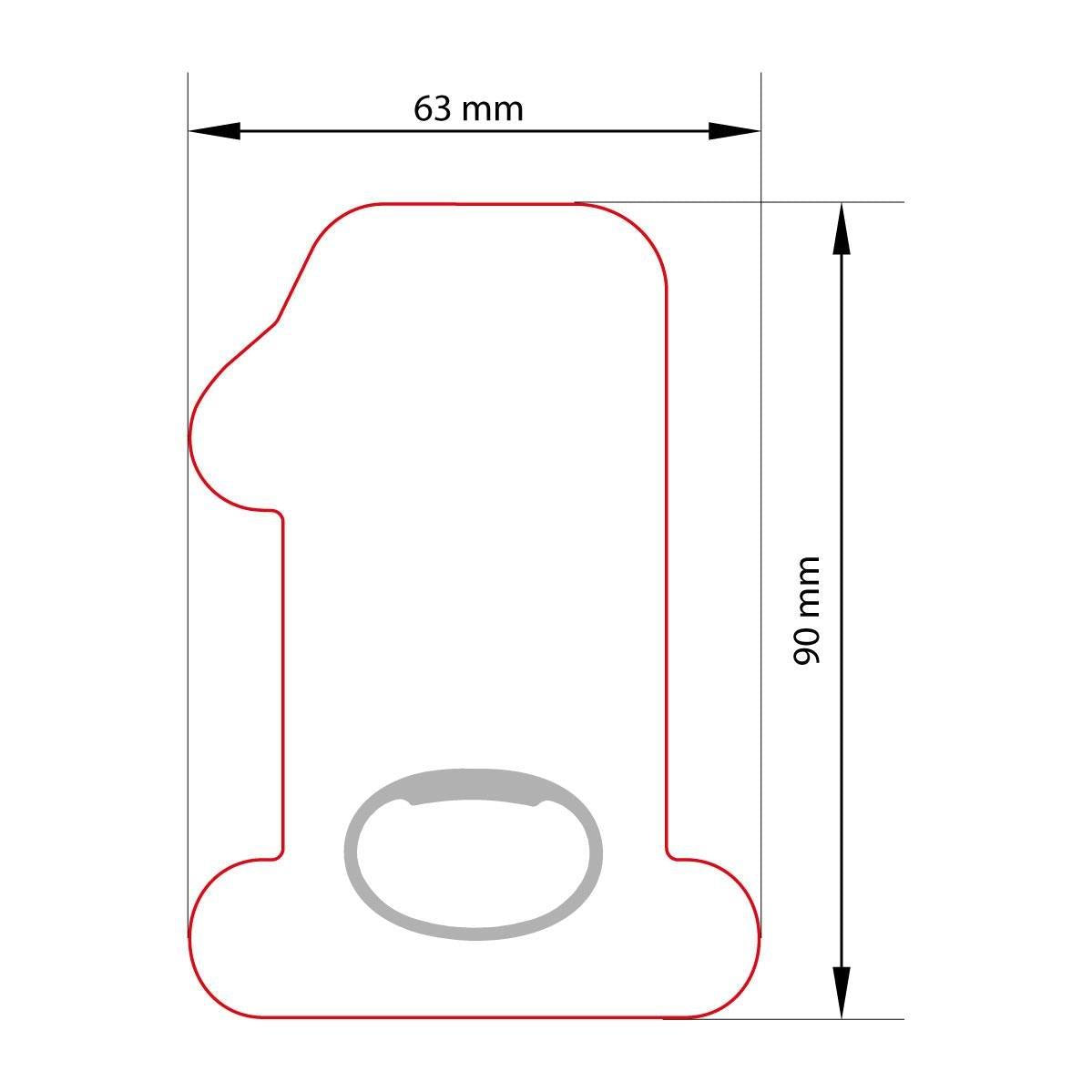 1 Rakamı Şeklinde Magnet Açacak | Doğum Günü ve İlk Yıl Hediyeliği