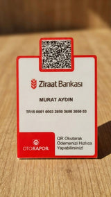 Özel Kesim Tasarımlı Çok Amaçlı Akrilik QR Kod Panosu