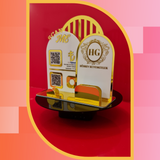 5'li Fonksiyonel Masa Üstü QR Stand & Organizer Seti