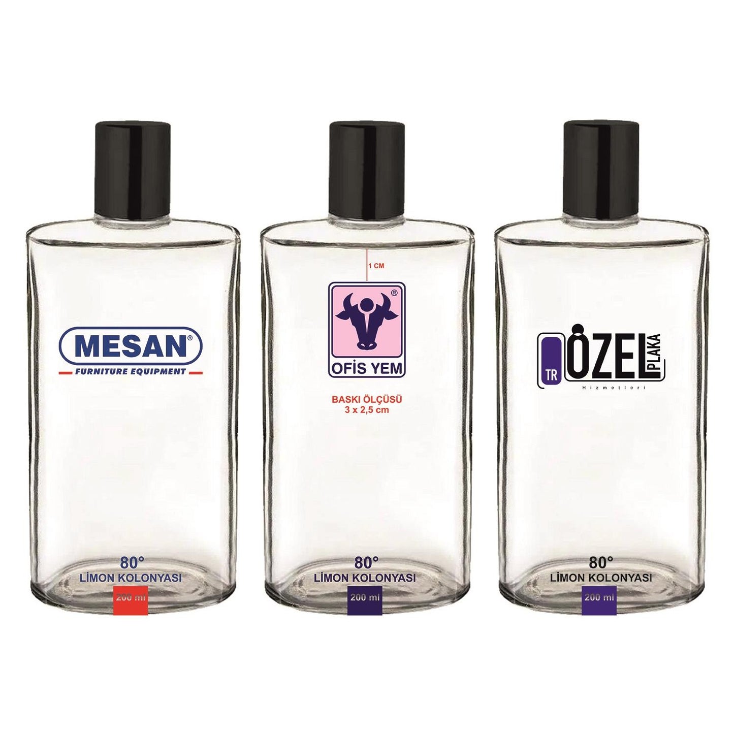 DEZENFEKTAN & KOLONYA CAM ŞİŞE 200 ML