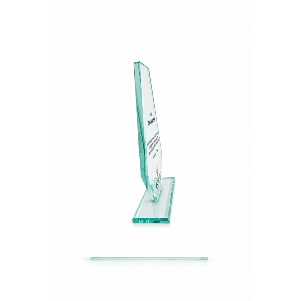 Elmas Kesim Füme Kristal Plaket Model 216 - 238