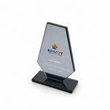 Elmas Kesim Füme Kristal Plaket Model 216 - 238