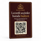 Delicious Choices QR Menu Card – With NFC Option