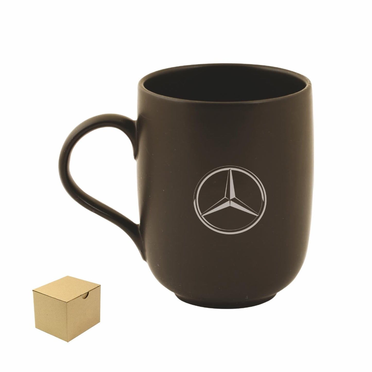 PORSELEN MAT SİYAH MUG