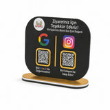 Double-Sided QR Code Menu Board for Restaurants – KQR-518