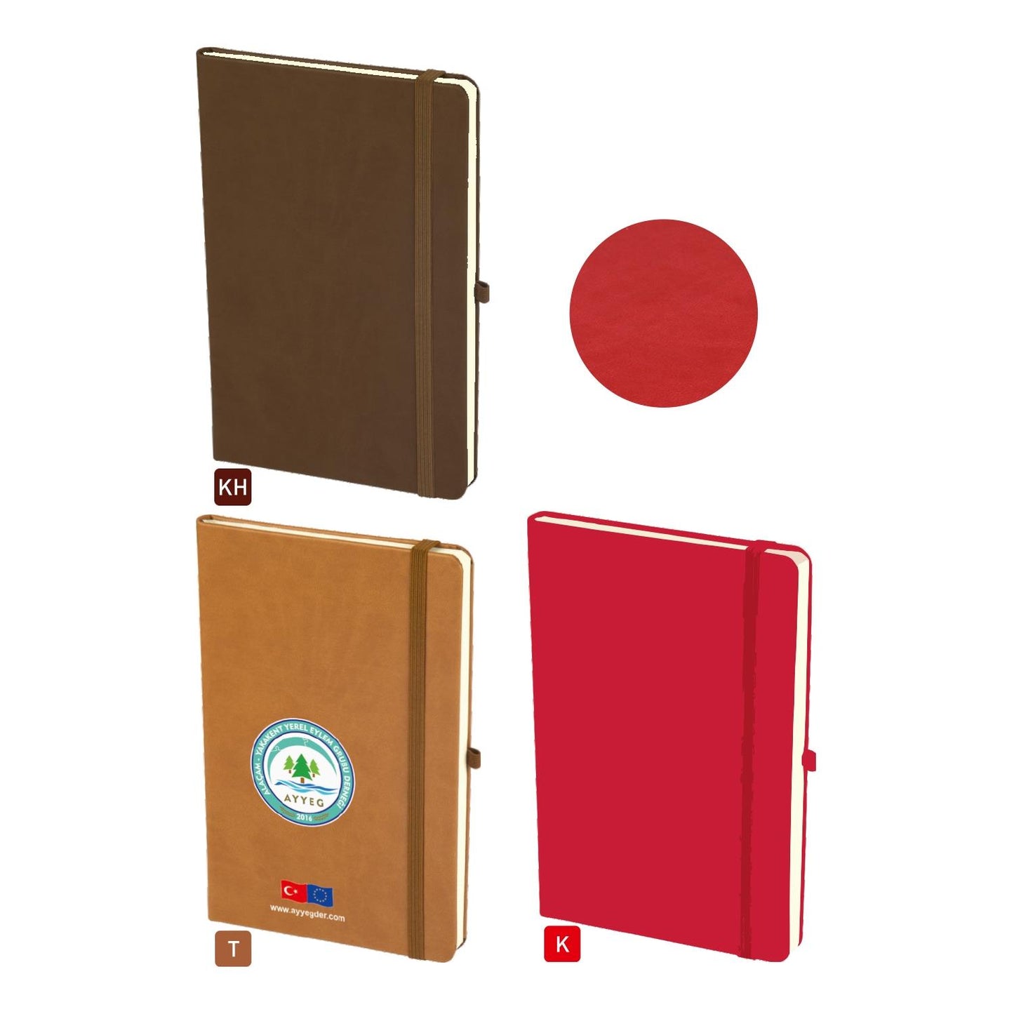 TERMO DERİ DEFTER 13x21 cm