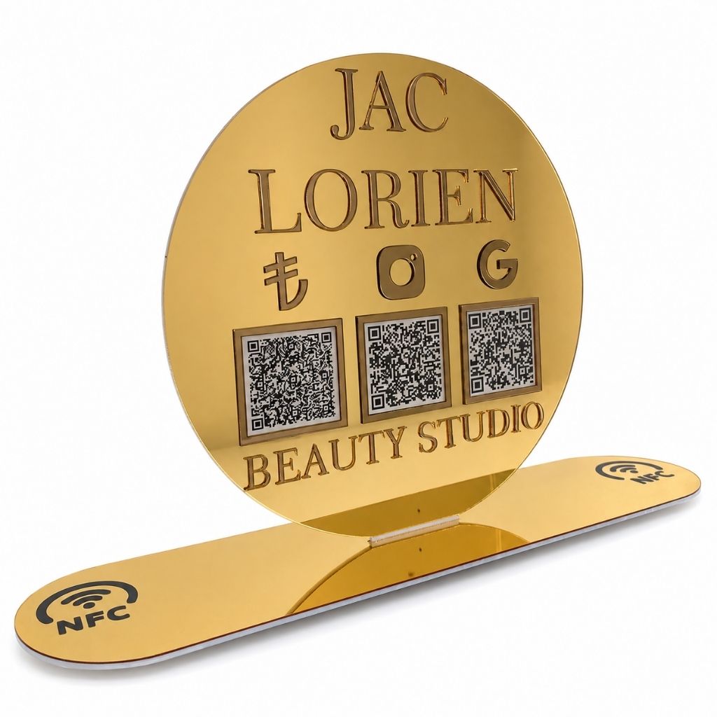 3-Story Apartment Form 3 Plexiglass Board with 2 QR and 2 NFC – KQR-512