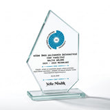 Zirve Prizma Kesimli Kristal Plaket – Model 207