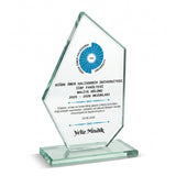 Zirve Prizma Kesimli Kristal Plaket – Model 207