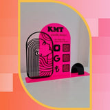 Artline Neon Pembe 3'lü QR Kod ve Bilgilendirme Standı - 30x28 cm