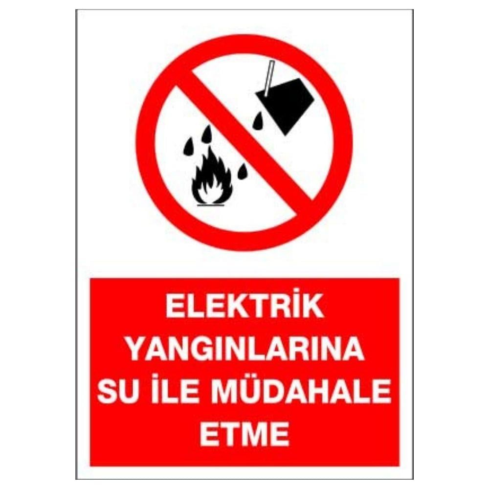Elektrik Yangınlarına Su İle Müdahale Etme