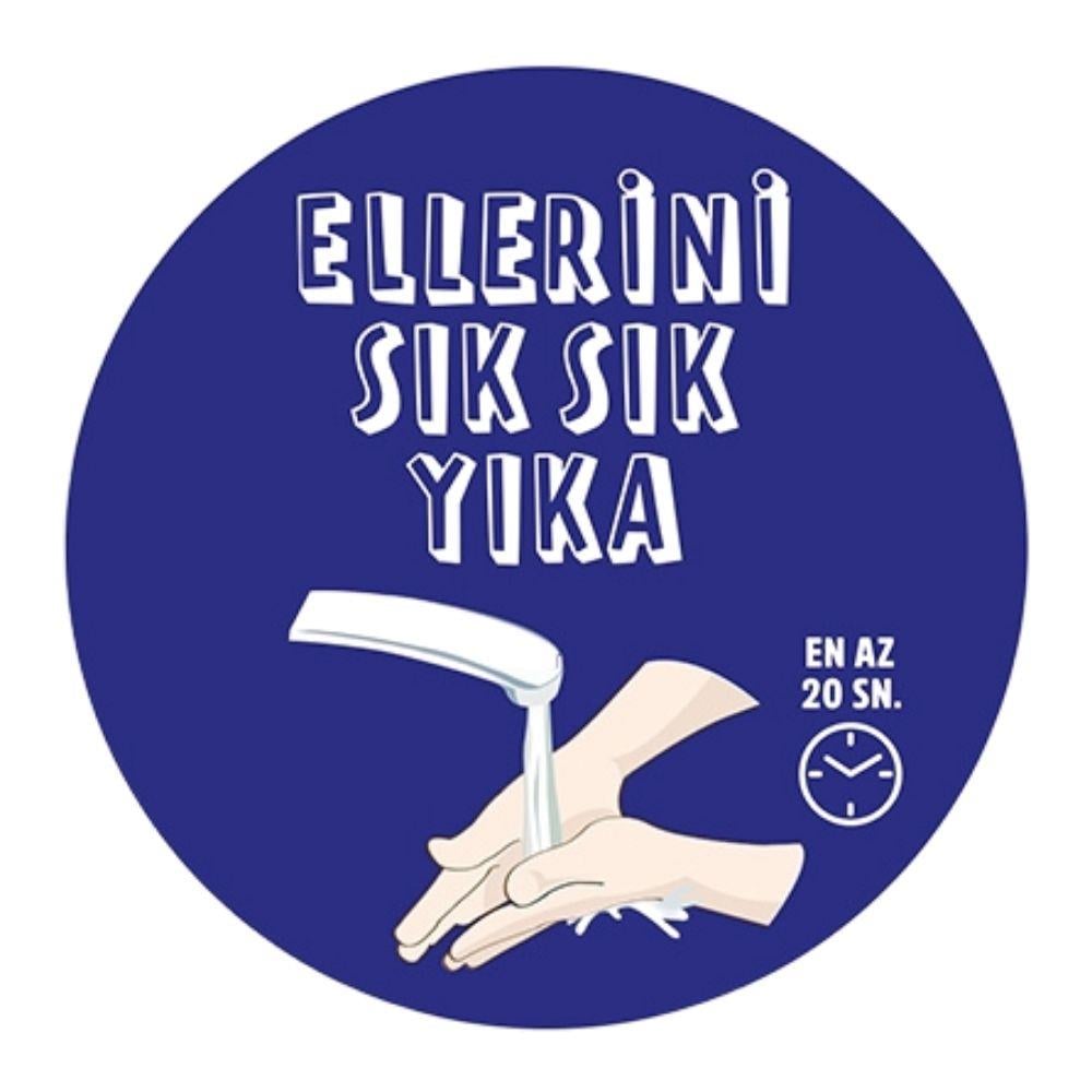 Ellerini Yıka Levhası