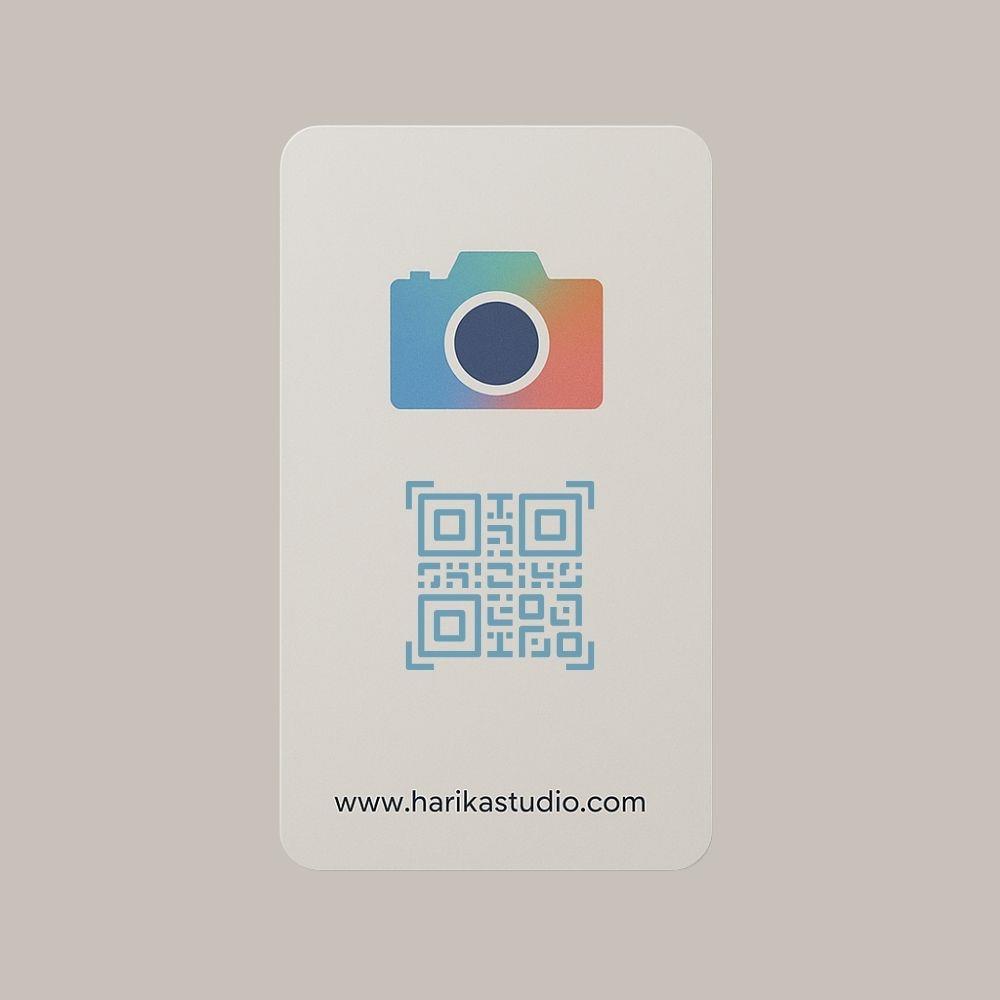 Fotoğrafçılara Özel NFC Kartvizit Tasarımı