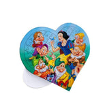 Kişiye Özel Kalp Şeklinde Puzzle - A3 Boyut / 97 Parça