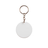 Kişiye Özel Yuvarlak PVC Anahtarlık - UV Baskılı 45mm