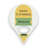 Konum Şeklinde Magnet Açacak – Komut Et & Mangal Reklam Magneti