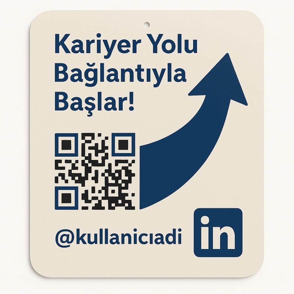 Linkedın Takip Kartı - Kariyer Yolu Bağlantıyla Başlar!