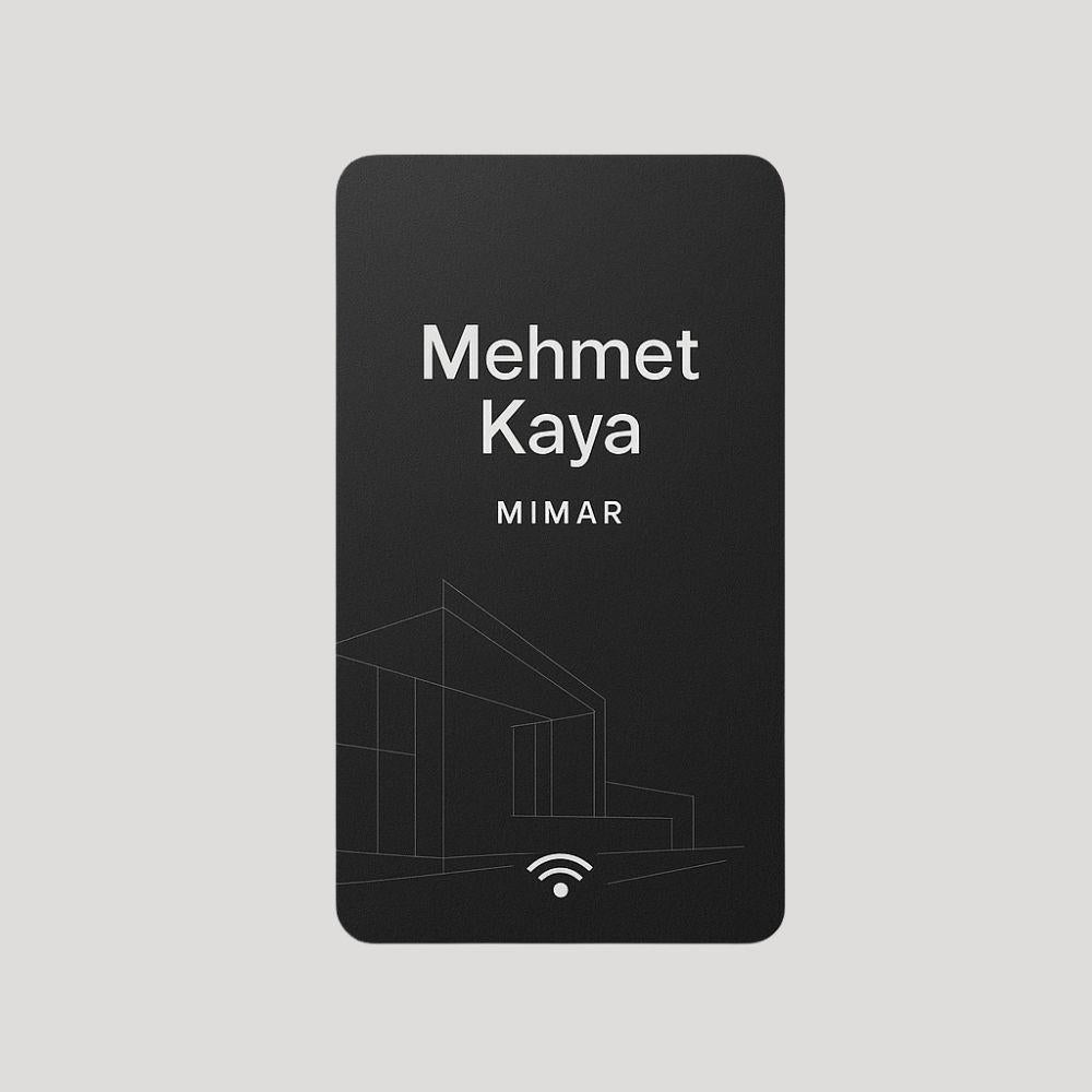 Mimarlara Özel NFC Kartvizit - Şık Tasarım