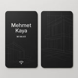 Mimarlara Özel NFC Kartvizit - Şık Tasarım