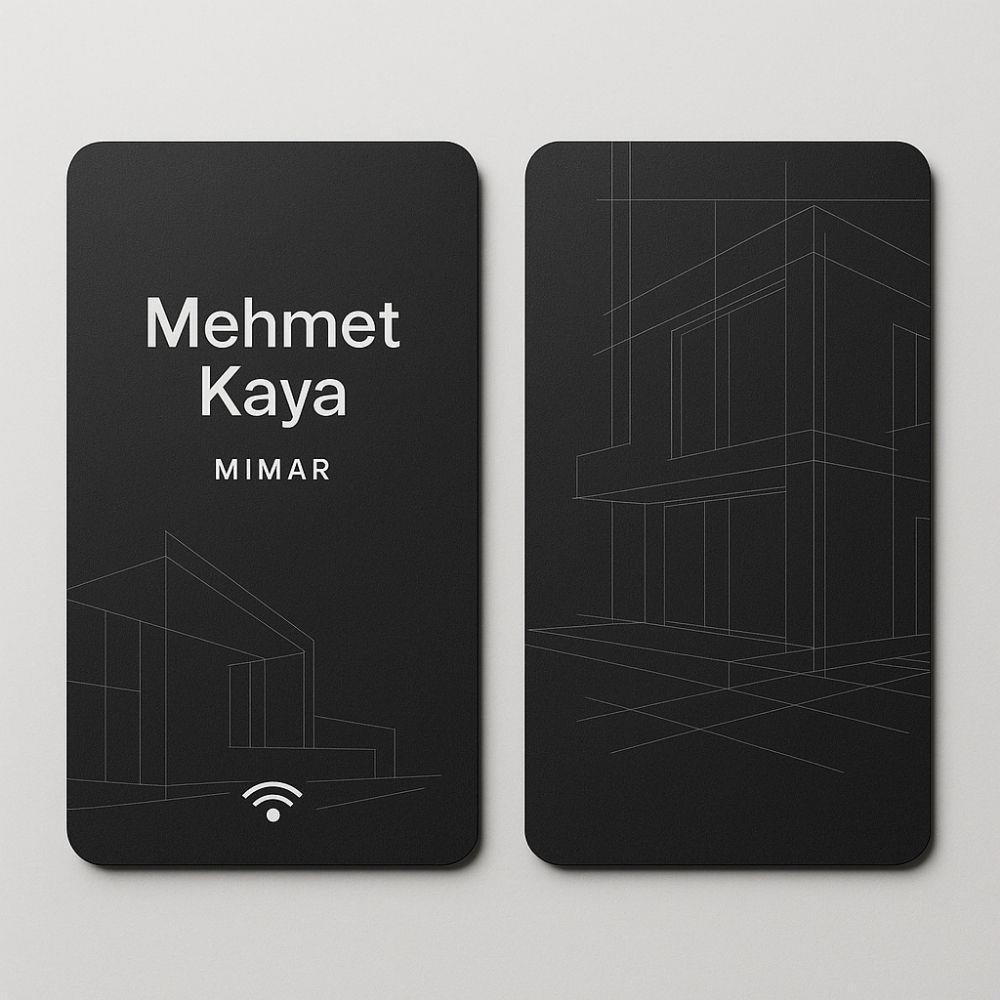 Mimarlara Özel NFC Kartvizit - Şık Tasarım
