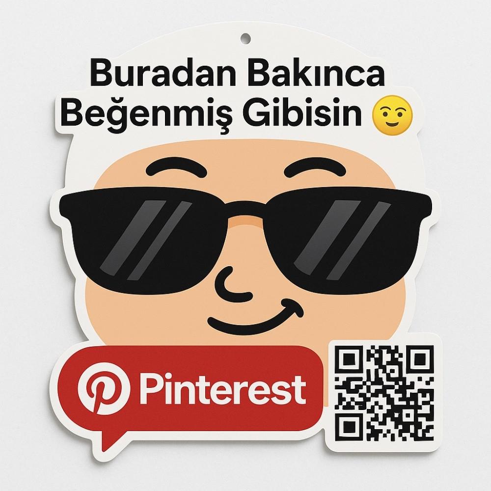 Pinterest Beğeni Kartı - Beğenmiş Gibisin