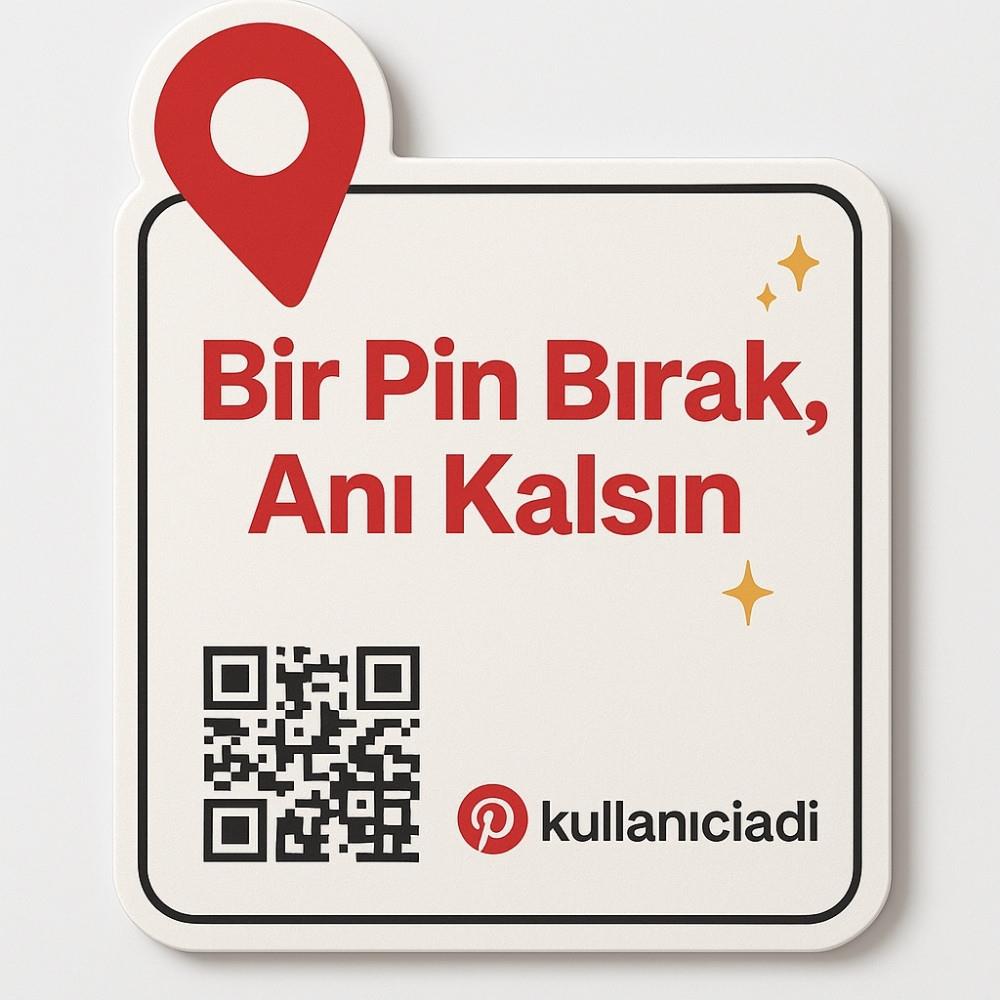 Pinterest Hatıra Kartı - Bir Pin Bırak, Anı Kalsın