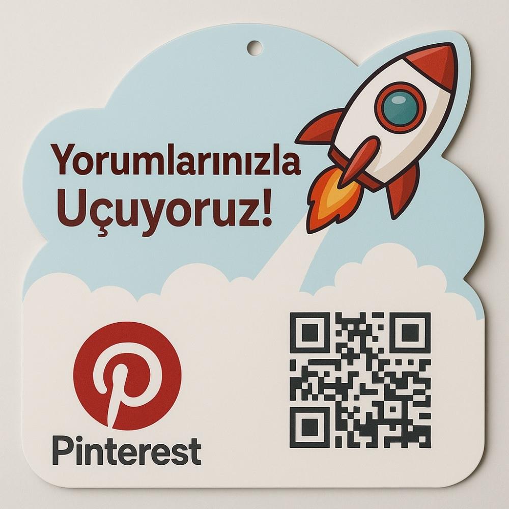 Pinterest Yorum Kartı - Yorumlarınızla Uçuyoruz!