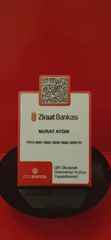 Özel Kesim Tasarımlı Çok Amaçlı Akrilik QR Kod Panosu