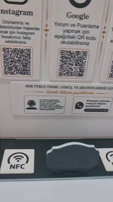 Custom Cut Corporate 3-Piece QR Code and Customer Support Board – KQR-502