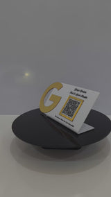 Google Review QR Code Desktop Acrylic Stand – KQR-514
