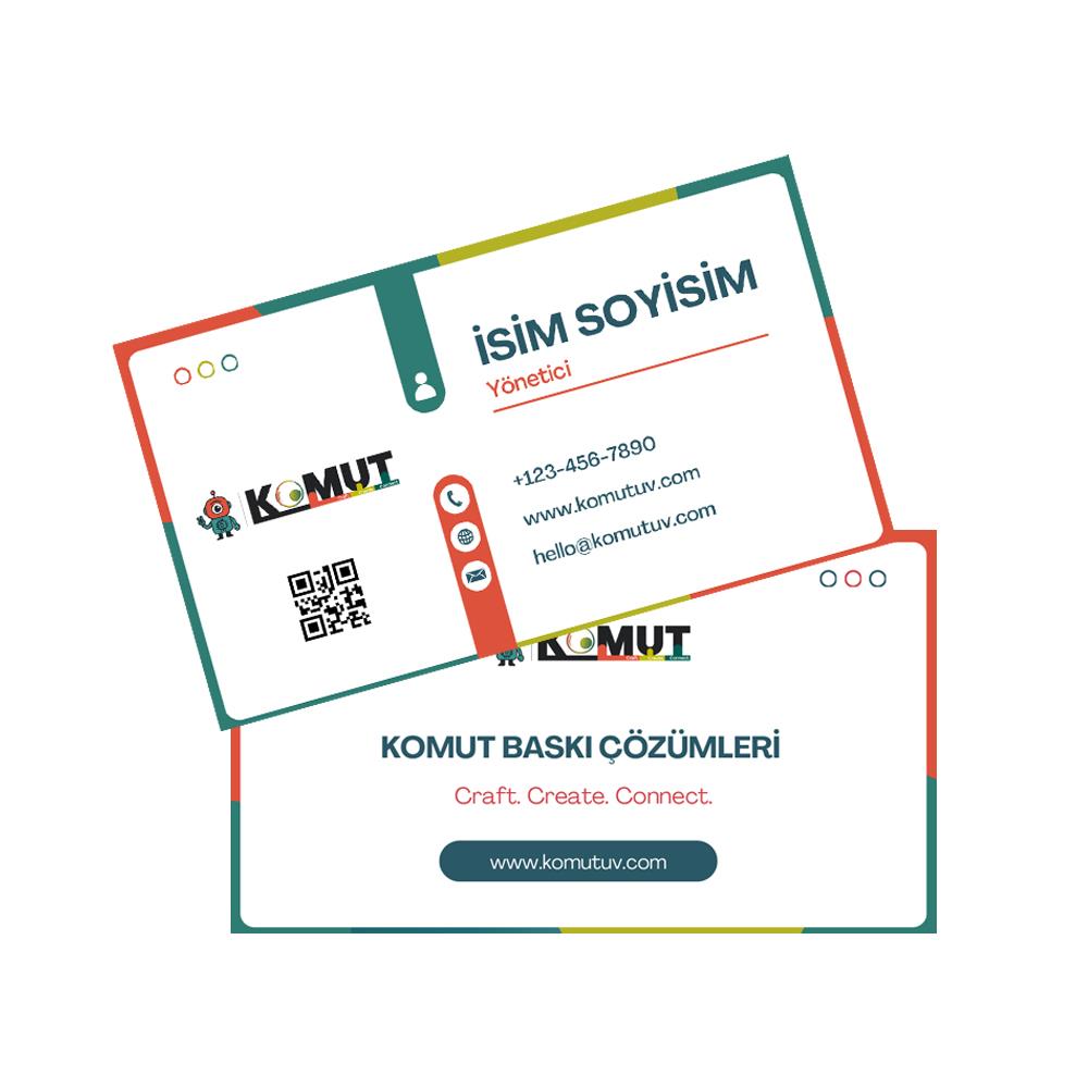 Kişiye Özel PVC Kartvizit - Kredi Kartı Formatında Dayanıklı