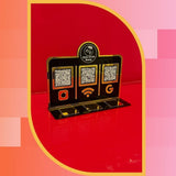 Siyah Gold 3'lü QR Kod ve 3'lü NFC Sosyal Medya & Wi-Fi Standı
