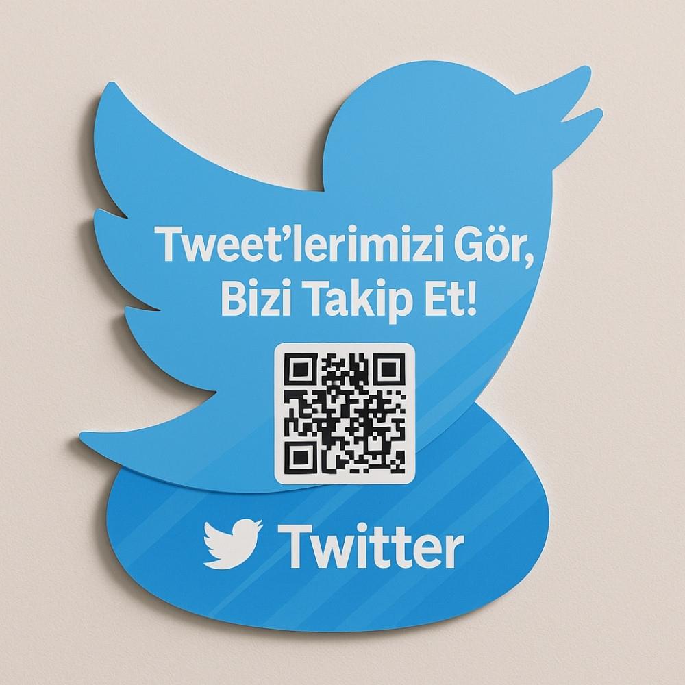 Tweet'lerimizi Gör, Bizi Takip Et! - Twitter Takip Kartı