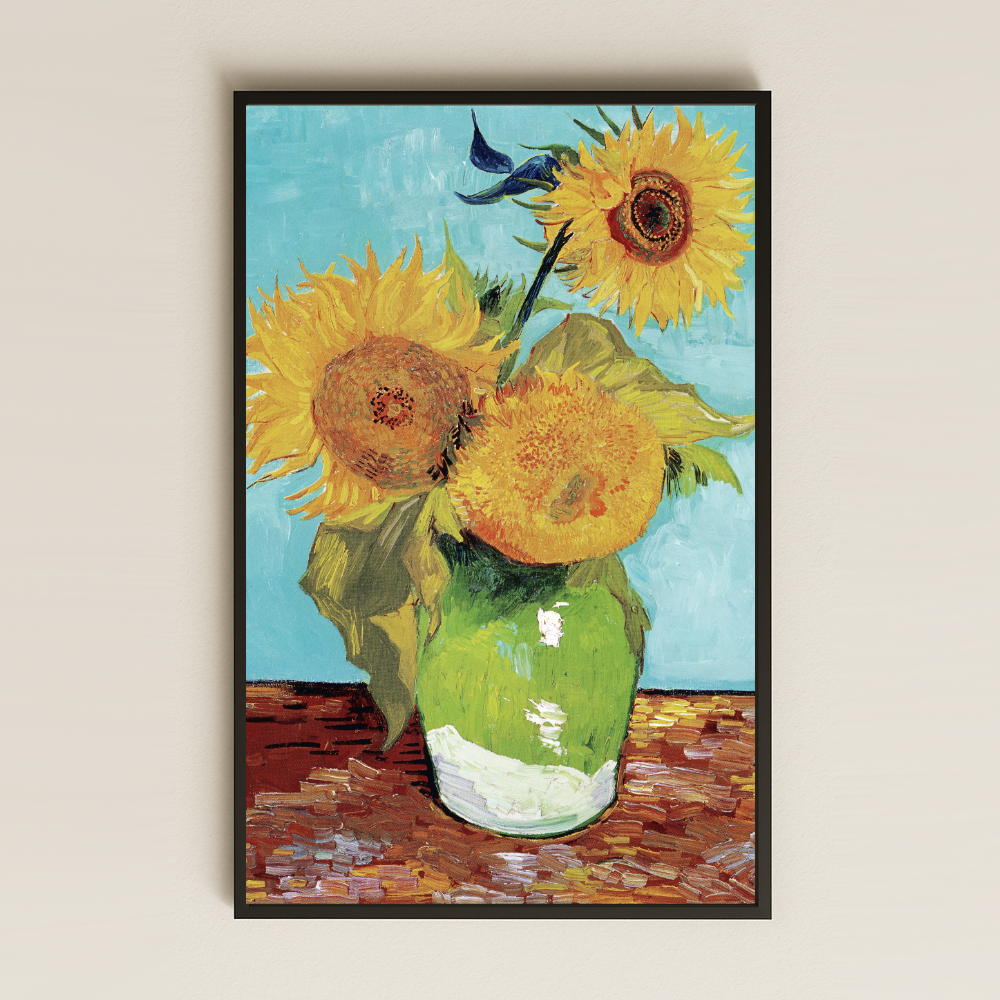 Van Gogh Ayçiçekleri Pleksi Tablo