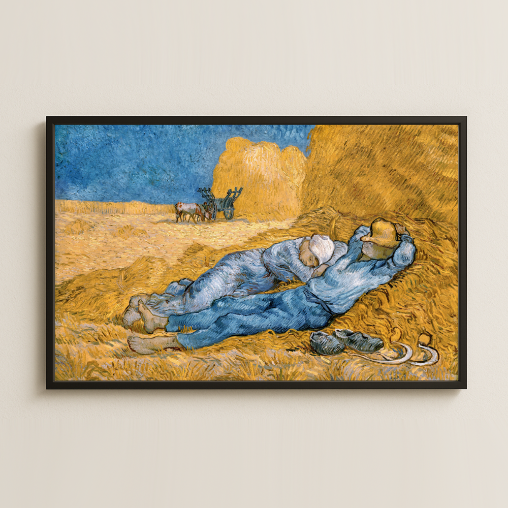 Van Gogh Öğle Uykusu (Noon Rest) Pleksi Tablo