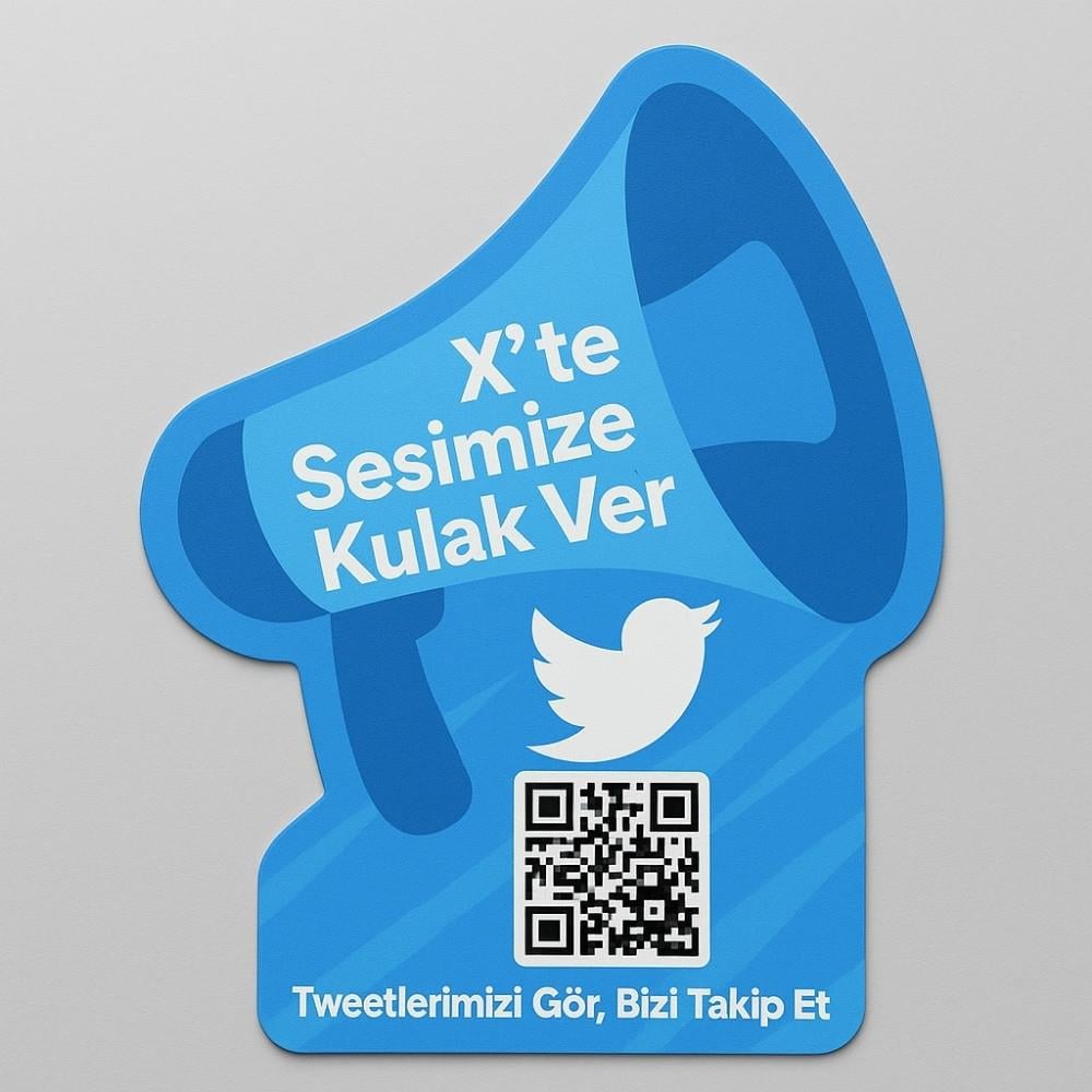 X'te Sesimize Kulak Ver! - Twitter Takip Kartı