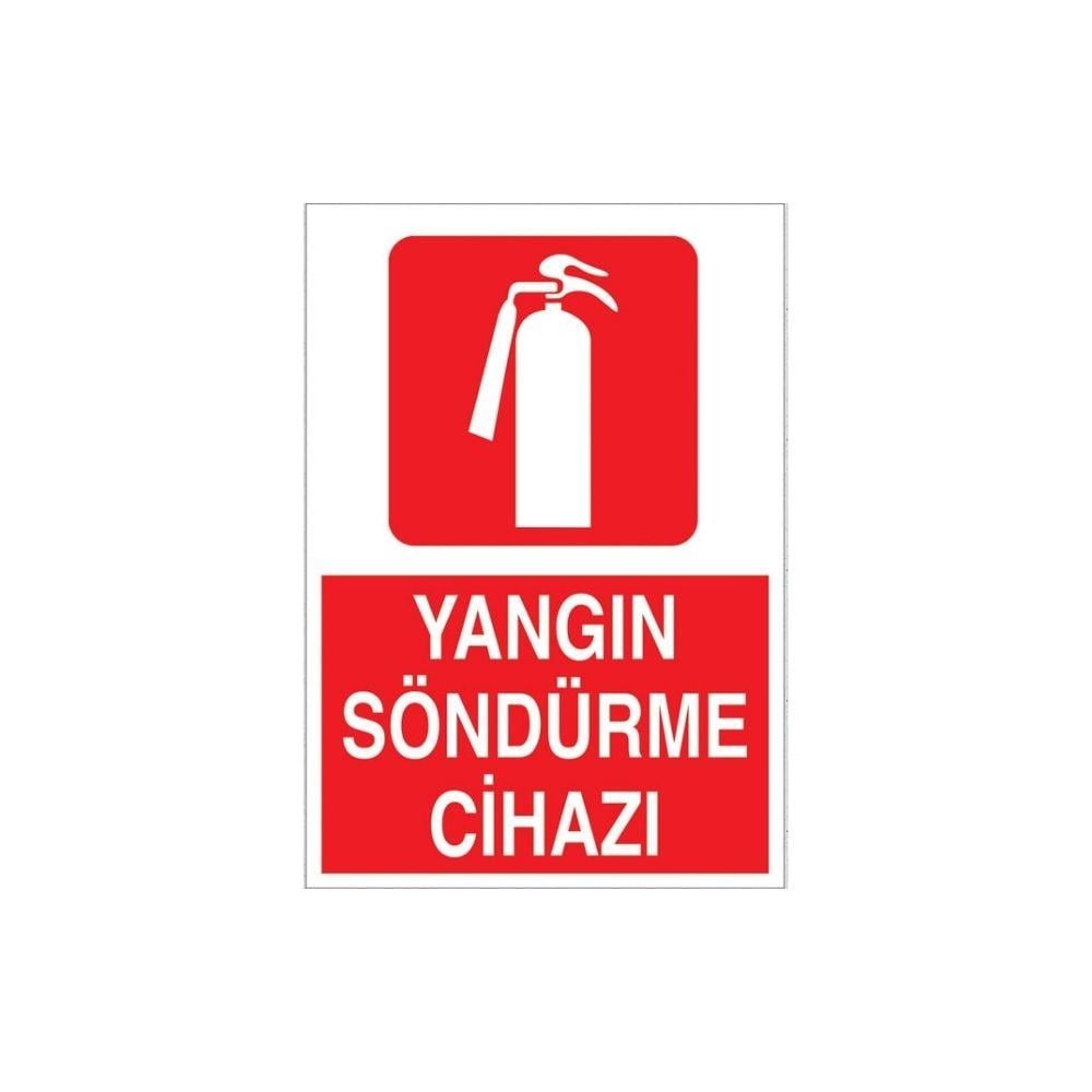 Yangın Söndürme Cihazı Levhası