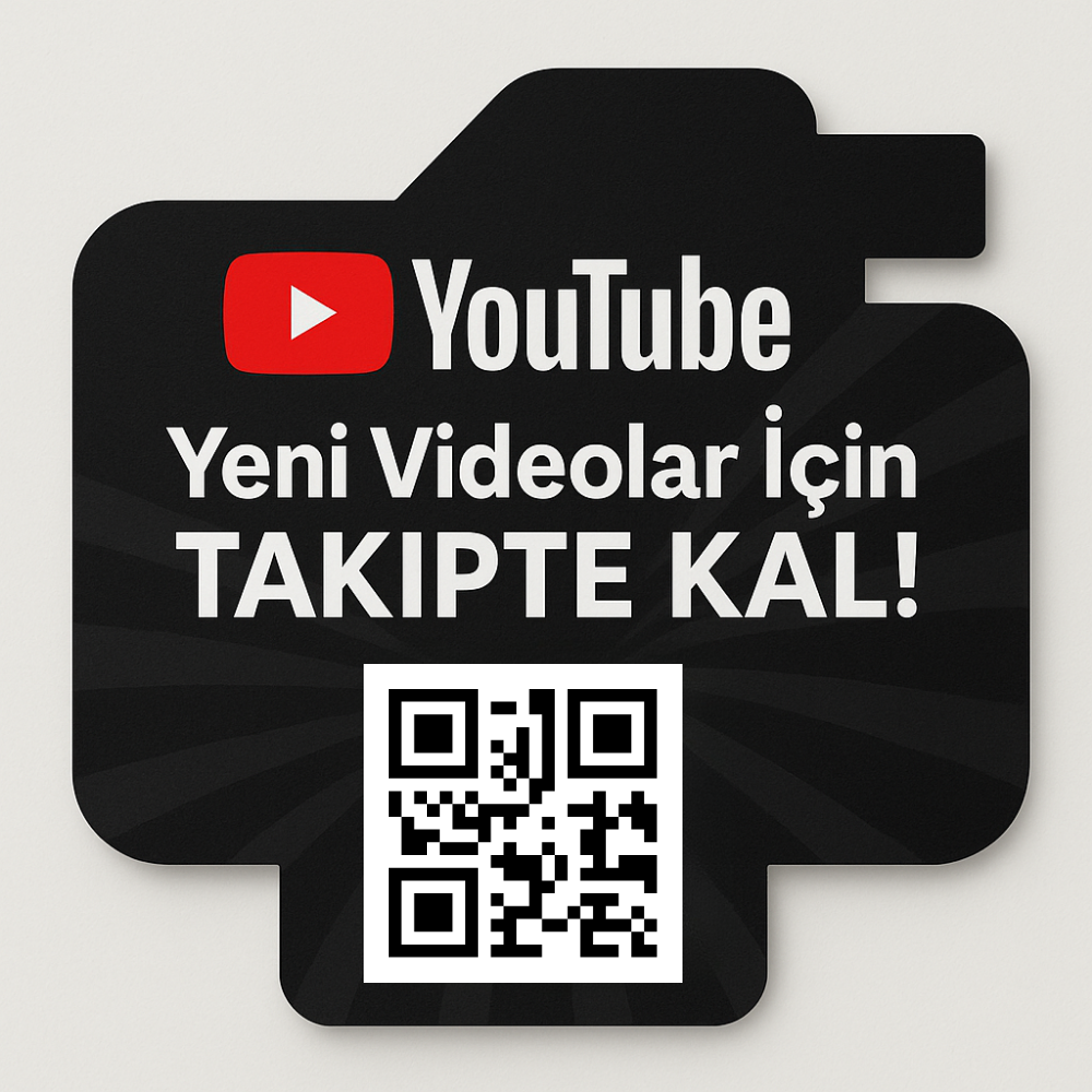 Yeni Videolar İçin Takipte Kal! - Youtube Kartı